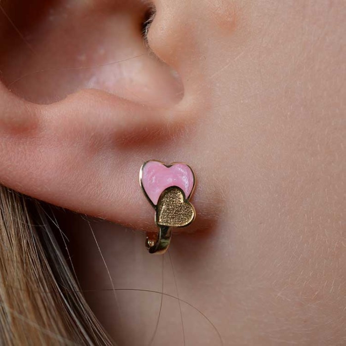 Cercei aur galben 14k